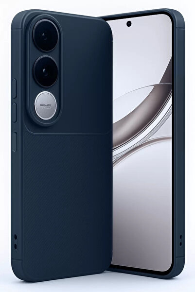 Beta Moda Hub غطاء كربون للتركيز التلقائي Newface Vivo V50 Lite 4G - أزرق داكن