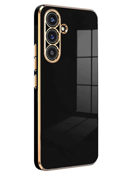 Beta Moda Hub حافظة نيو فيس لهاتف سامسونج جالاكسي S25 فوليت سيليكون - أسود