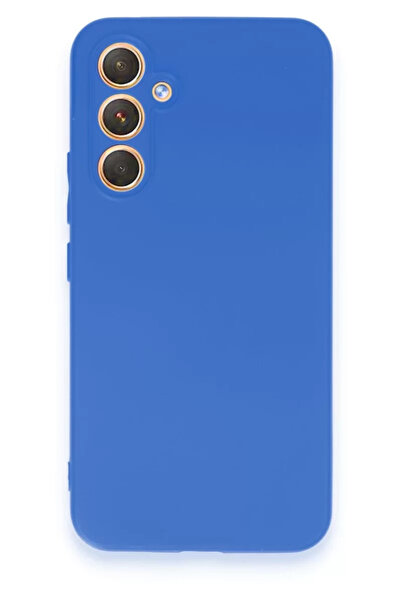 ZEMİRA HOME حافظة نيو فيس لهاتف سامسونج جالاكسي A54 5G من السيليكون الأول - أزرق