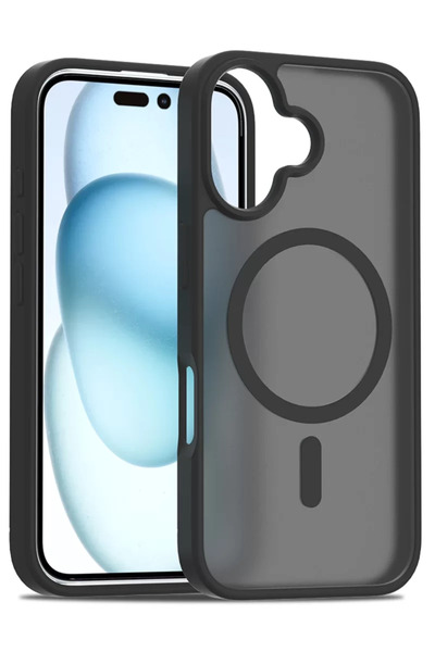 ZEMİRA HOME Joko iPhone 16 Plus Jota Magsafe Cover - Black