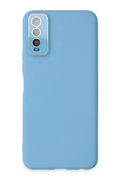 Beta Moda Hub غطاء زجاجي لهاتف Newface Vivo Y11S - أزرق