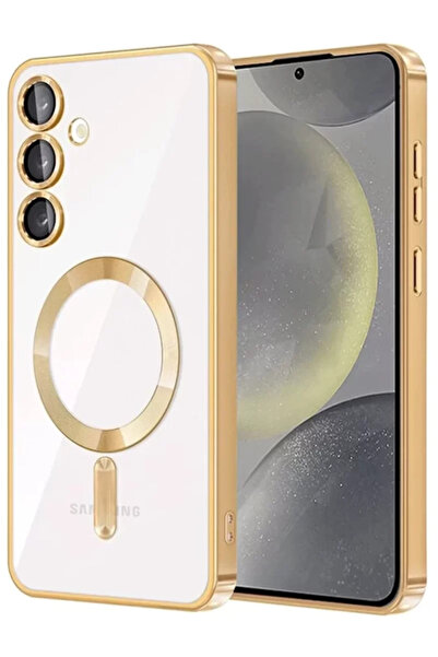 Beta Moda Hub غطاء نيو فيس سامسونج جالاكسي A35 5G كروس ماجنيتيكسيف - ذهبي