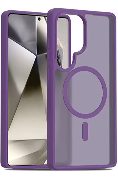 TeknoKapsül غطاء جوكو لهاتف سامسونج جالاكسي S25 الترا جوتا ماجسيف - بنفسجي غامق