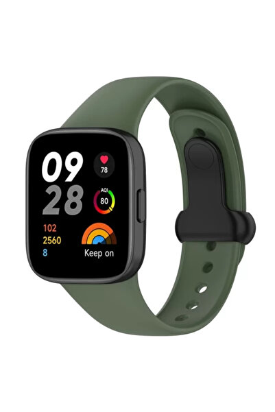 Beta Moda Hub Newface Xiaomi Redmi Watch 3 Origin سيليكون كوردون - أخضر داكن