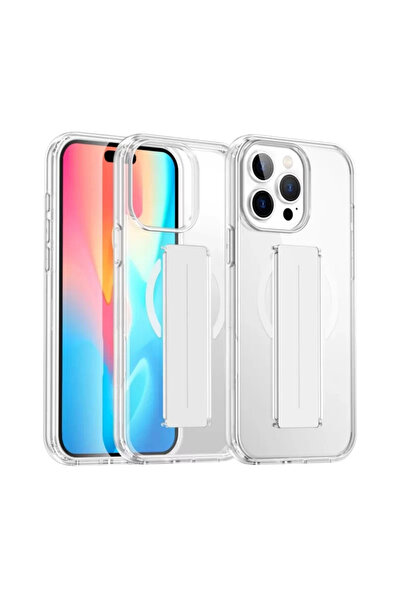 ZEMİRA HOME Joko iPhone 14 Pro Max Case Alfa Magsafe Cover with Stand - Trans...
