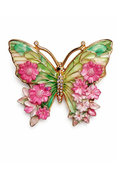 Hugs and Gifts Sonsuz Bahçe Mine Kelebek Broş