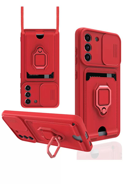 Beta Moda Hub حافظة Newface لهاتف سامسونج جالاكسي S21 FE من السيليكون مع بطاق...