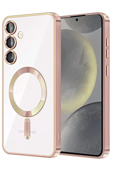 Beta Moda Hub غطاء نيو فيس سامسونج جالاكسي A54 5G كروس ماجنيتيكسيف - وردي