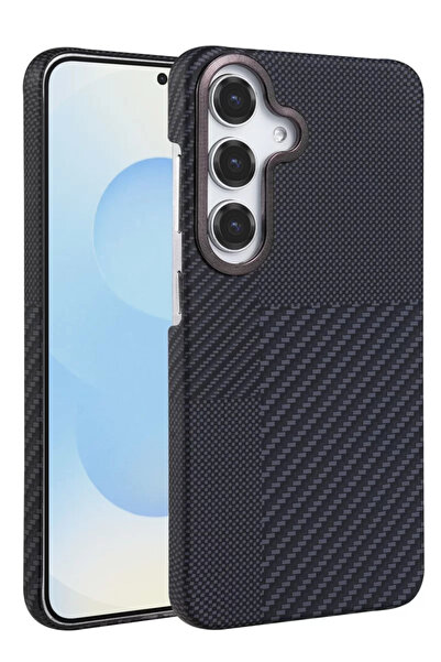 Beta Moda Hub غطاء نيو فيس سامسونج جالاكسي A34 5G فيجا ماج سيف - أسود