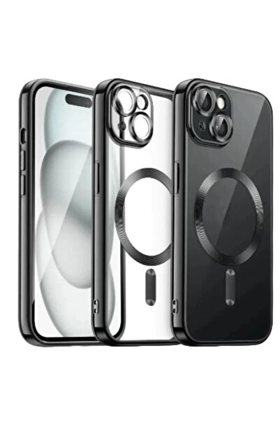 FREEDOM STOREE غطاء حماية كروس مغناطيسي آيفون 15 من نيو فيس - أسود