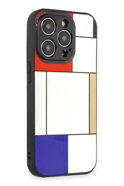 Beta Moda Hub غطاء حافظة آيفون 12 برو نيوفايس 12 برو بنمط مرآة - مرآة - 9