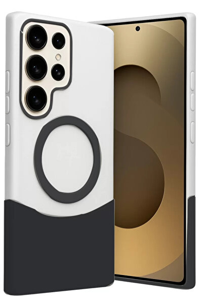 TeknoKapsül غطاء جوكو سامسونج جالاكسي S23 الترا فيلار ماجسيف - أسود