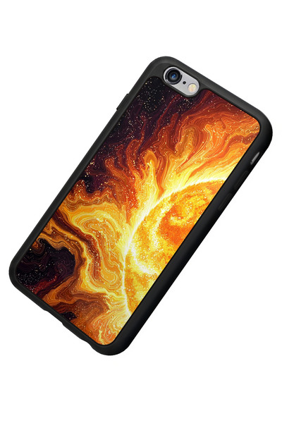 Snacase حافظة ممتازة لامعة متوافقة مع هاتف iPhone 6 Plus مع تصميم شمسي