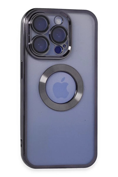 Beta Moda Hub حافظة نيو فيس لهاتف آيفون 15 برو ماكس من السيليكون - أرجواني