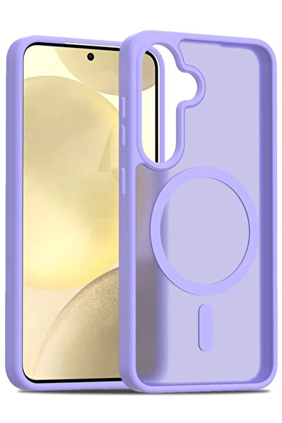 TeknoKapsül غطاء جوكو سامسونج جالاكسي S24 جوتا ماج سيف - أرجواني