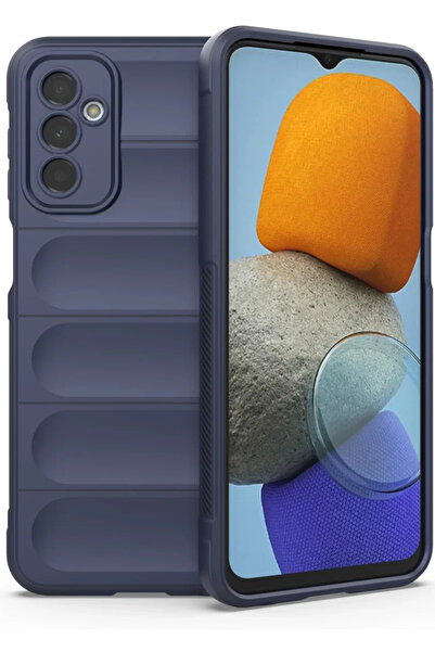 Beta Moda Hub جراب Newface لهاتف سامسونج جالاكسي M23 مصنوع من السيليكون الأمث...