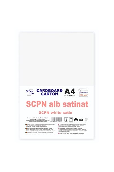 Libra Carton satinat A4 250g - 20 coli