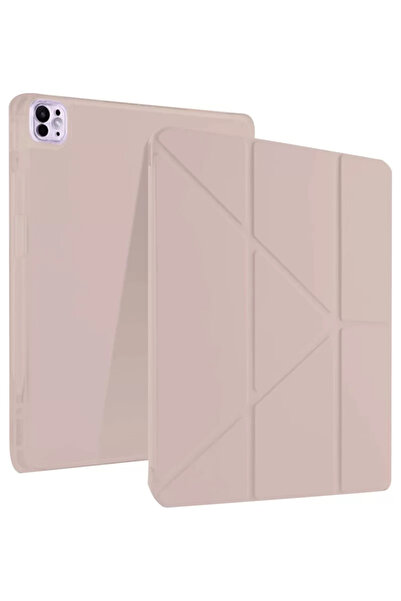 TeknoKapsül حافظة Newface iPad Pro 13 (2024) حافظة تابلت Mars مع حامل قلم - ذ...