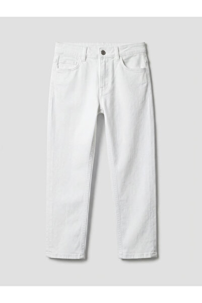 LC Waikiki Lcw Kids Ecru Slim Fit Boys' Trousers from Cc Collection