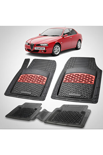 TEAMCAR Αλφά Ρομέο 156 Δεύτερης Γενιάς Συμβατά Πατάκια Δαπέδου 2003-2006 |   ...