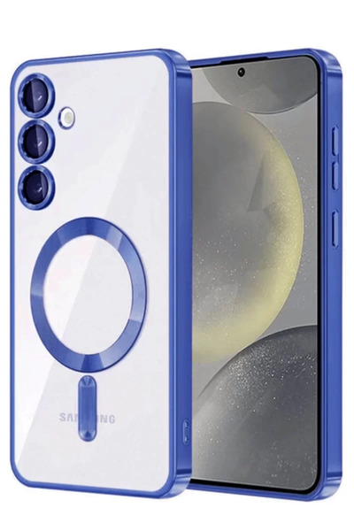 ZEMİRA HOME غطاء نيو فيس سامسونج جالاكسي A54 5G كروس ماجنيتيكسيف - أزرق داكن