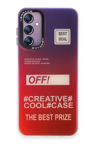 FREEDOM STOREE نيوفايس حافظة سامسونج جالاكسي A24 4G غطاء منقوش إستوريل - إستو...