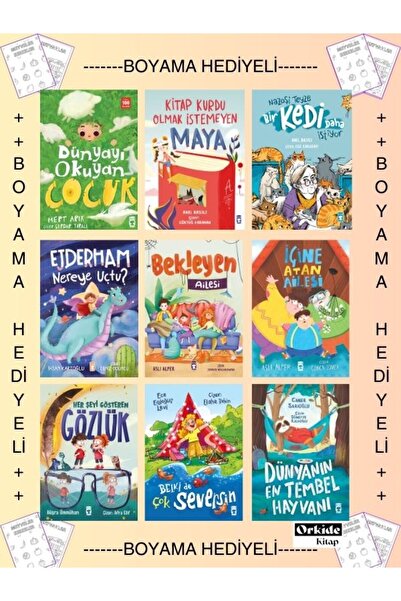 Timaş Yayınları Dünyayı Okuyan Çocuk Nazoşi Teyze Bekleyen Ailesi Ejderham Ne...