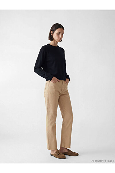 LC Waikiki Rmz Gi̇yi̇m Farkiyla Cropped Spanish Leg Women's Jean Pants