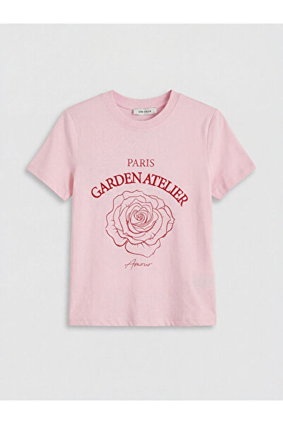 LC Waikiki تي شيرت نسائي مطبوع من RMZ GİYİM FARKIYA باريس