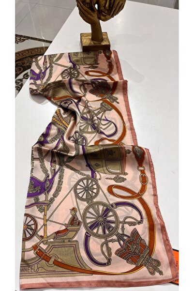 EB SCARF Șal din mătase italienească – Design strălucitor, ușor și elegant