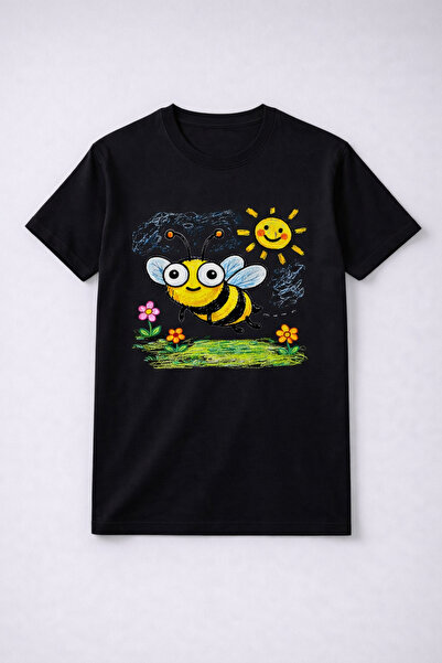 JOLT Tricou negru unisex distractiv, model nr.: 001