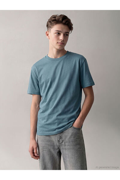 LC Waikiki RMZ GİYİM FARKIYA تي شيرت للأولاد بياقة روبا