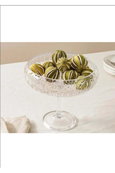 LeylArt وعاء سكر صغير مصنوع يدويًا من زجاج لينيا مقاس 17 × 14,5 سم