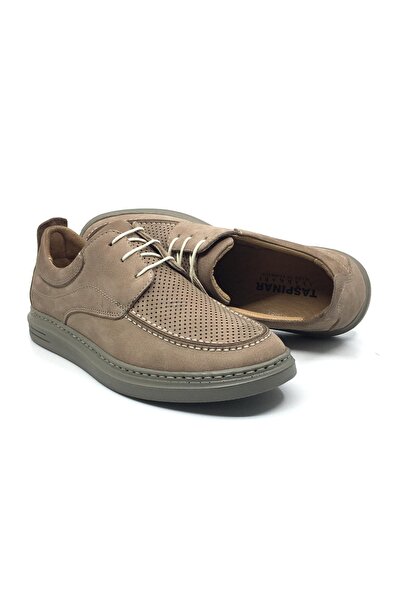 Taşpınar Ayakkabı 763 100% Genuine Nubuck Leather Orthopedic Men's Summer Com...