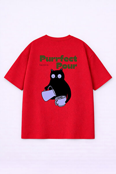 LORVEX Oversize Unisex T-Shirt 100% Cotton Printed T-Shirt Comfortable Fit