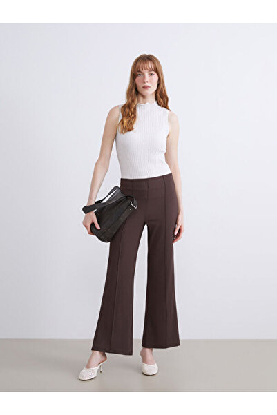 LC Waikiki Textured Women's Pants with Waist Cord from Uzg Store for Style En...