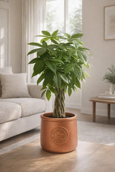 ESG PLUS FreeBird Dekoratif Beton Saksı Bakır