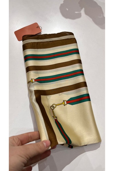 EB SCARF Șal din mătase italienească – Design strălucitor, ușor și elegant