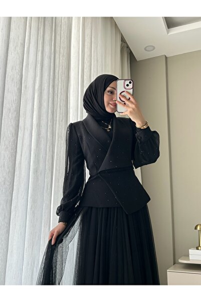 Milenastyle LUNA IŞILTILI ETEK TAKIM