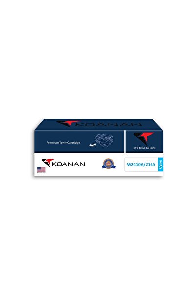 KOANAN W3410-216A Cyan Printer Ink