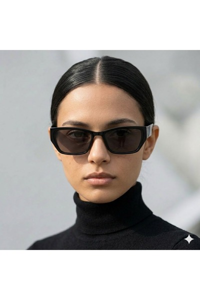 Ticarto Women's Black Color Sunglasses Tctgt002501G0350