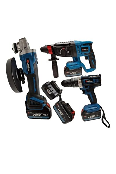 CASA JOY Trusă Scule Electrice 3 în 1 German Meister 88V