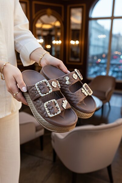 Modafırsat Women's Daily Slippers Dowry Bundle Bride Home Guest Outdoor Slippers