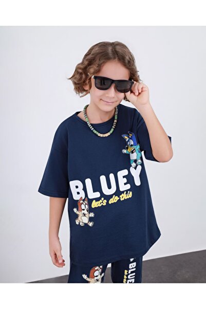 Patriko Boys' New Season Popular Character Printed Shorts-T-Shirt Set 3-10 Years