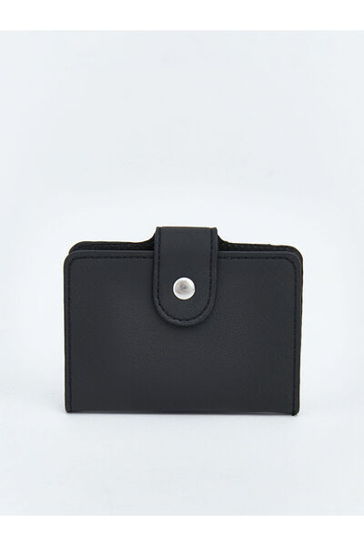 LC Waikiki Vizyon New Season Leather Look Men's Card Holder