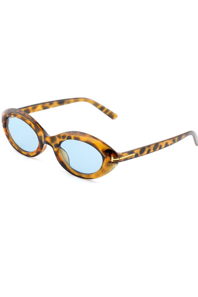 Ticarto Women's Vintage Model Leopard Pattern Sunglasses Tctgt002305G0338