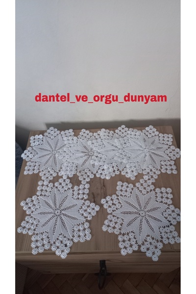 Yabalı Dantel yatak odası takımı 6 lı