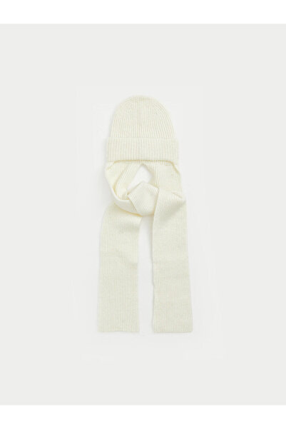 LC Waikiki Peak New Season Women's Knitwear Beanie and Scarf Set