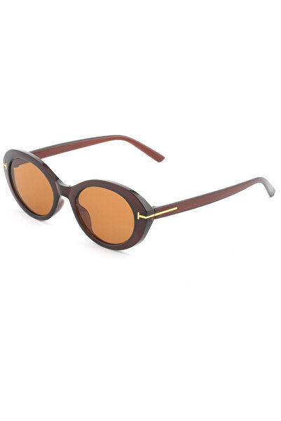 Ticarto Women's Brown Sunglasses Tctgt002102G0326