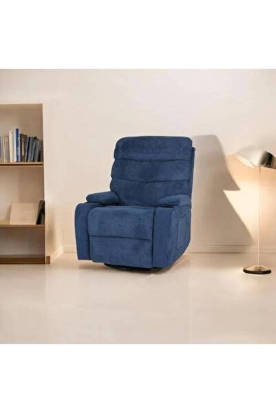LAMST Blue Rotating Relaxation Chair – Bold Modern Touch